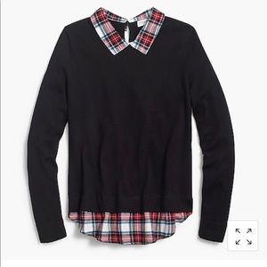 J Crew Factory Woven Color Sweater